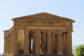 Greek Temple of Concordia in Agrigento - Sicily, Italy Royalty Free Stock Photo