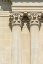 Greek Temple Corinthian Columns Royalty Free Stock Photo