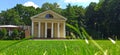 Greek temple monument from the nineteenth century city Konskie Poland