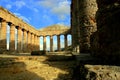 Greek temple ruins, Island of Sicily Royalty Free Stock Photo