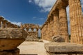 greek temple ruins in Selinunt in Sicily