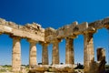 Greek Temple in Selinunte Sicily Royalty Free Stock Photo