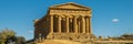 Greek temple - the Temple of Concordia.Agrigento, Sicily island in Italy Royalty Free Stock Photo