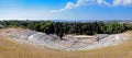 Greek Theatre - Panorama Royalty Free Stock Photo