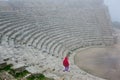 Greek Theatre of Segesta, historical landmark in Sicily, Italy