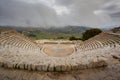 Greek Theatre of Segesta, historical landmark in Sicily, Italy