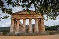 Greek Theatre of Segesta, historical landmark in Sicily, Italy