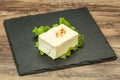 Greek traditional soft feta cheese Royalty Free Stock Photo