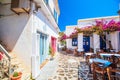 Greek traditional village on Milos island Royalty Free Stock Photo