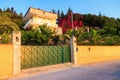 Greek villa Royalty Free Stock Photo