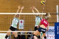 Greek Women Volleyball League game Aias vs Panathinaikos