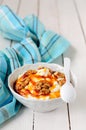 Greek Yoghurt in a Bowl Royalty Free Stock Photo