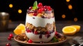 Greek yogurt parfait