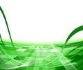 Green abstract advertisement background