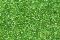 Green abstract background. Christmas glitter closeup photo. Royalty Free Stock Photo