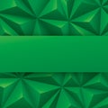 Green abstract background vector. Royalty Free Stock Photo