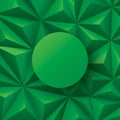 Green abstract background vector. Royalty Free Stock Photo