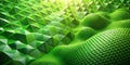 Green abstract 3d background, texture with copy space Royalty Free Stock Photo