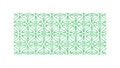 Green Abstract Geometric Pattern Design, vector design Generative AI Royalty Free Stock Photo