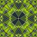 Green abstract objects beautiful geometric background vector illustration Royalty Free Stock Photo