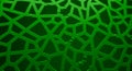Green abstract pattern with a web-like network of irregular shapes and lines. The Royalty Free Stock Photo