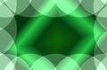 Green Abstract round bubbles shaded laptop wallpaper Royalty Free Stock Photo