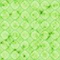 Green decorative watercolored background pattern