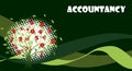 Green accountancy illustration