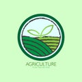 Green Agriculture logo design