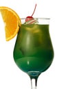 Green Alcoholic Cocktail