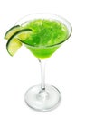 Green Alcoholic Cocktail