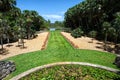 Green alley management at Fairchild botanical garden Royalty Free Stock Photo