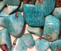 green amazonite mineral collection