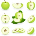 Green apple Royalty Free Stock Photo