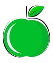 Green apple Royalty Free Stock Photo