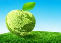 Green apple concept Royalty Free Stock Photo