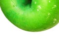 Green apple detail Royalty Free Stock Photo