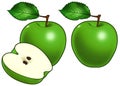 Green Apple Royalty Free Stock Photo