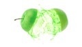 Green apple fruit. Royalty Free Stock Photo