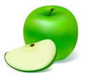 Green apple Royalty Free Stock Photo