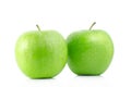 Green apple isolate on white background Royalty Free Stock Photo