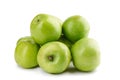 Green apple isolated over white background Royalty Free Stock Photo