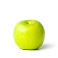 Green apple isolated on white background. Clipping path include in this image Royalty Free Stock Photo