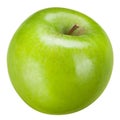 Green apple Isolated on white. With clipping path Royalty Free Stock Photo