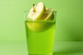 Green Apple Juice Artwork Royalty Free Stock Photo
