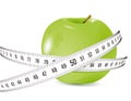 Green Apple and Measuring Tape