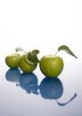 Green apples Royalty Free Stock Photo