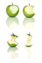 Green apples Royalty Free Stock Photo