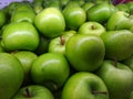 Green apples are a plentiful and healthy fruit