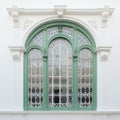 Green Architecture: A Stunning Vienna Secession Style Arched Window